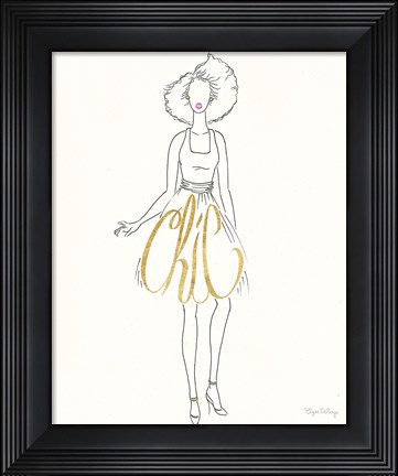 Framed Stylish Sayings II Print