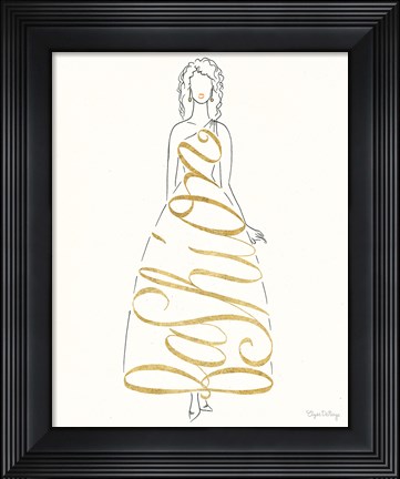 Framed Stylish Sayings III Print