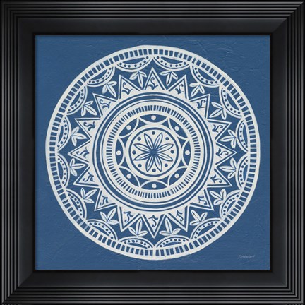 Framed Circle Designs IV Print