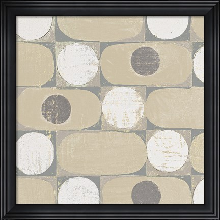 Framed 16 Blocks Square X Archroma Print