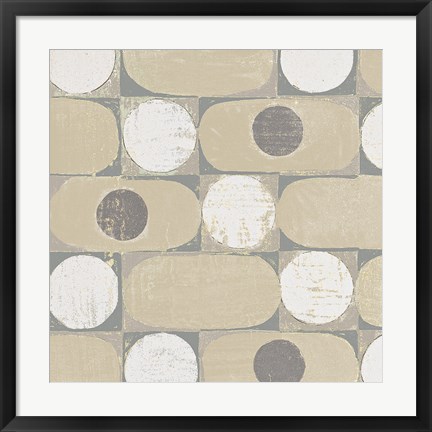 Framed 16 Blocks Square X Archroma Print