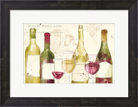 Framed Chateau Winery I Print