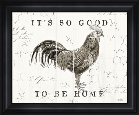 Framed Farmhouse Fresh I Print
