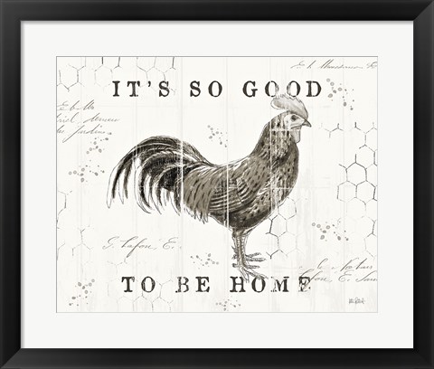 Framed Farmhouse Fresh I Print