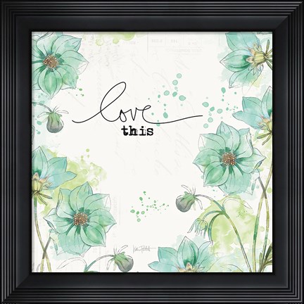 Framed Dream and Faith III Print