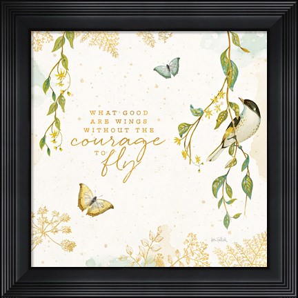Framed Natures Wisdom III Print