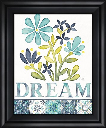 Framed Garden Getaway Inspiration I Print