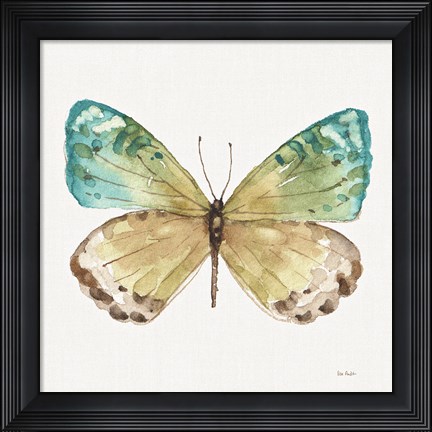 Framed Colorful Breeze XIV Print