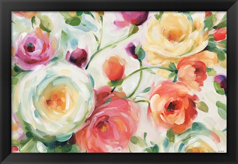 Framed Florabundance I Print