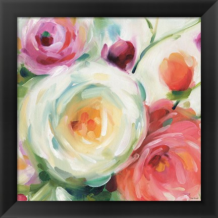 Framed Florabundance II Print