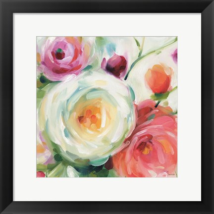 Framed Florabundance II Print