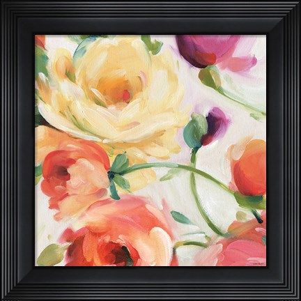 Framed Florabundance III Print