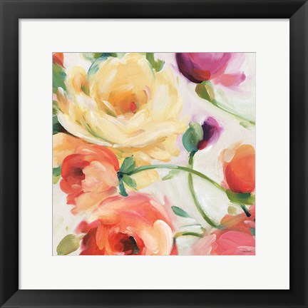 Framed Florabundance III Print