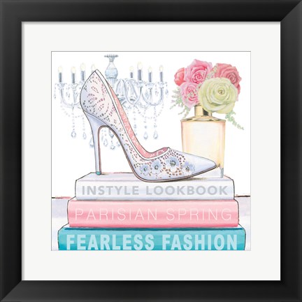 Framed Fearless Fashion IV Print