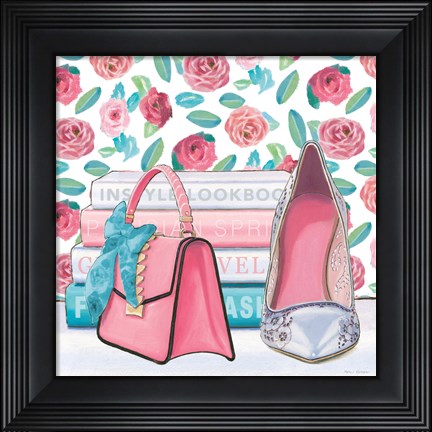 Framed Fearless Fashion I Print
