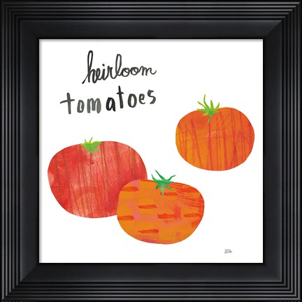 Framed Kitchen Garden II Print
