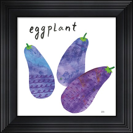 Framed Kitchen Garden I Print