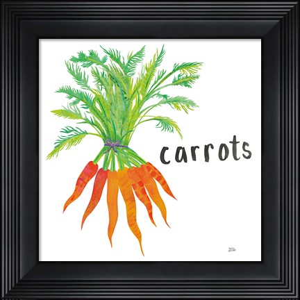 Framed Kitchen Garden IV Print
