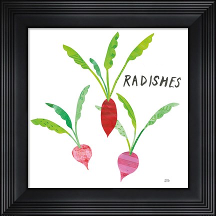 Framed Kitchen Garden VI Print