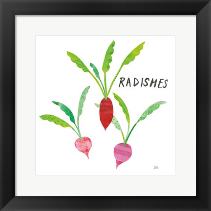 Framed Kitchen Garden VI Print