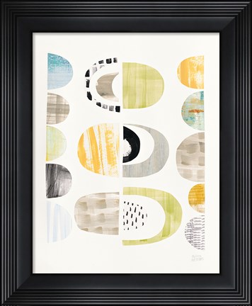 Framed Mod Neutrals II Print