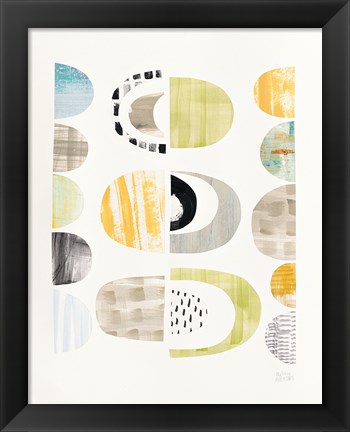 Framed Mod Neutrals II Print