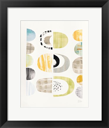 Framed Mod Neutrals II Print