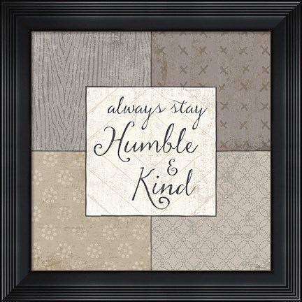 Framed Country Collage V Print