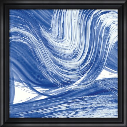 Framed Swirl III Print