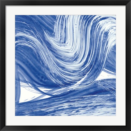 Framed Swirl III Print