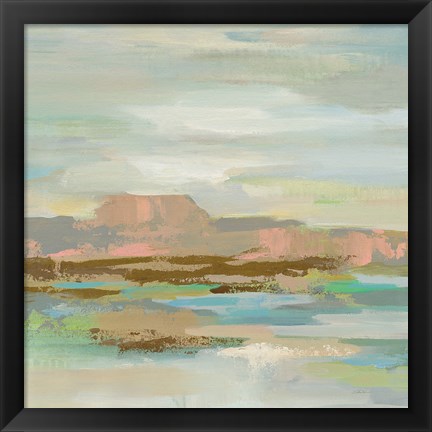 Framed Spring Desert II v2 Print