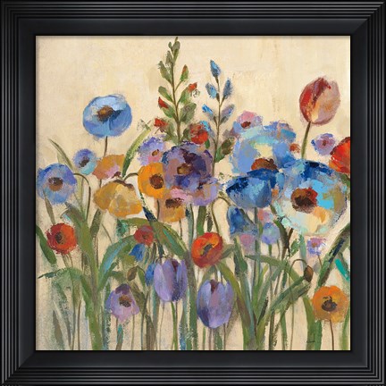 Framed Sunrise Garden II Print