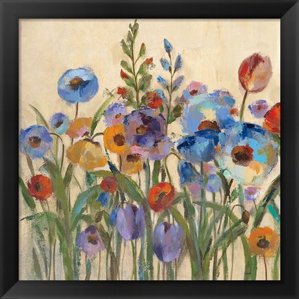 Framed Sunrise Garden II Print