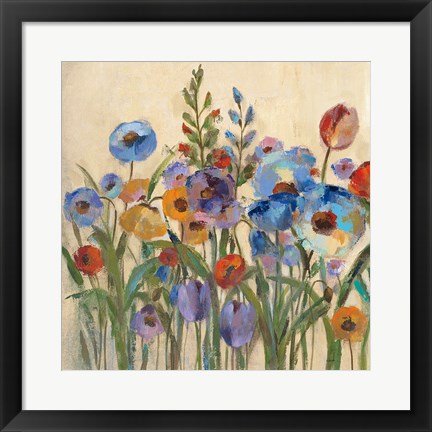 Framed Sunrise Garden II Print