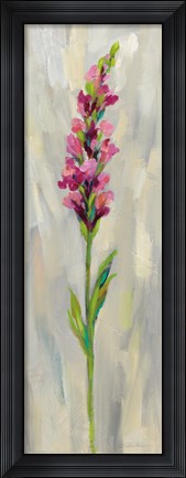 Framed Single Stem Flower IV Print