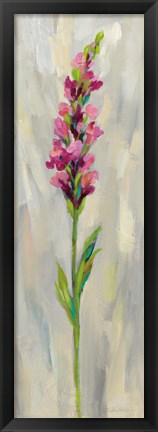 Framed Single Stem Flower IV Print