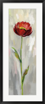 Framed Single Stem Flower II Print