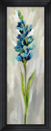 Framed Single Stem Flower I Print