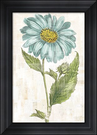 Framed Bloemen Boek VI Print