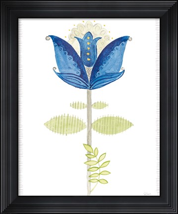 Framed Hygge Flowers IV Print