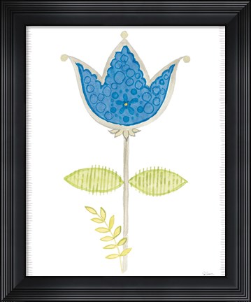 Framed Hygge Flowers I Print