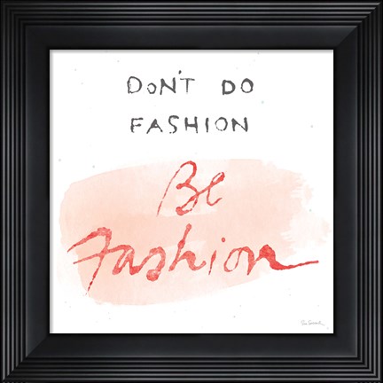 Framed Beauty and Sass IV Print
