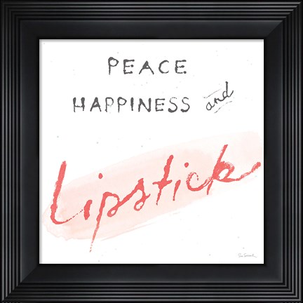 Framed Beauty and Sass III Print