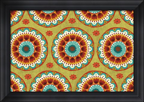 Framed Flourish VI Print