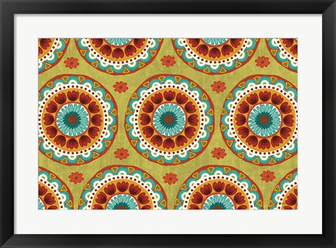 Framed Flourish VI Print