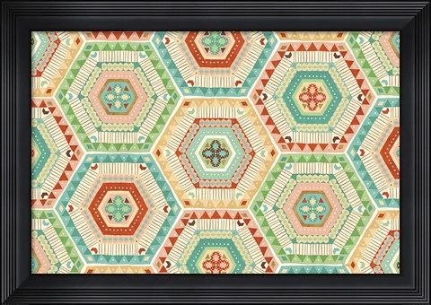 Framed Southwest Geo XI Print