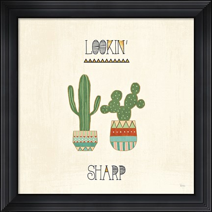 Framed Southwest Geo IX Print