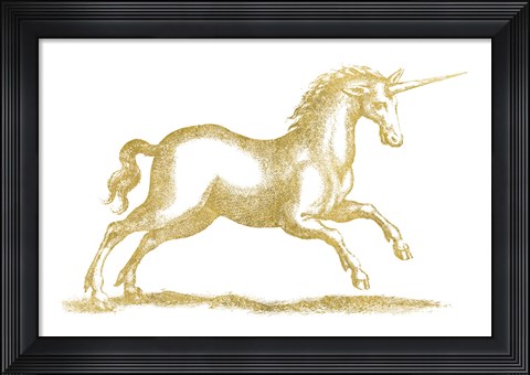 Framed Unicorn Fantasy Print