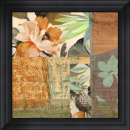 Framed Jungle III Print