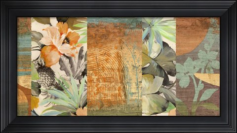 Framed Jungle I Print